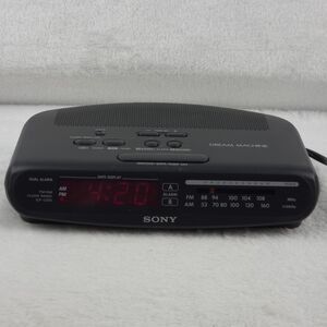 Vintage Sony Dream Machine ICF C370 Alarm Clock Radio Dual Alarm FM AM Tested